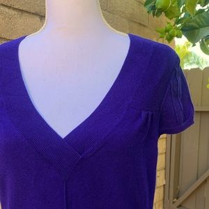 Banana Republic V-Neck Sweater Midi Dress